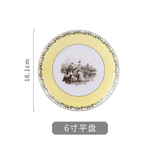 Antique Style European Heirloom Dinner Set