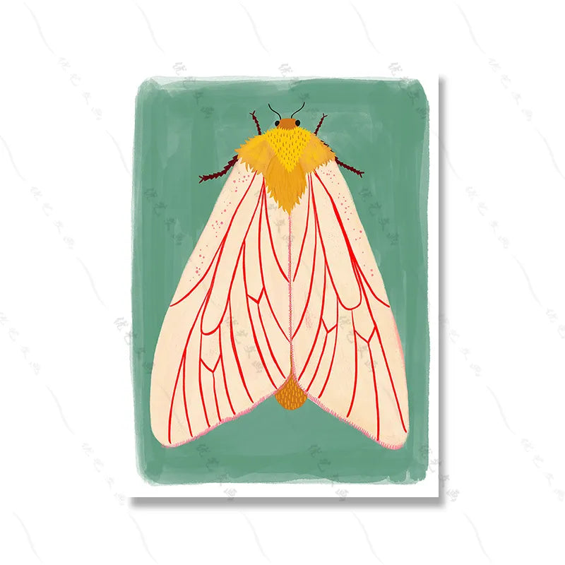 Colorful Butterfly Canvas Wall Decor
