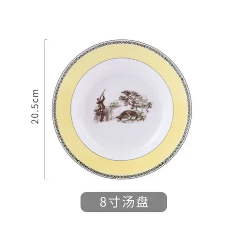Antique Style European Heirloom Dinner Set