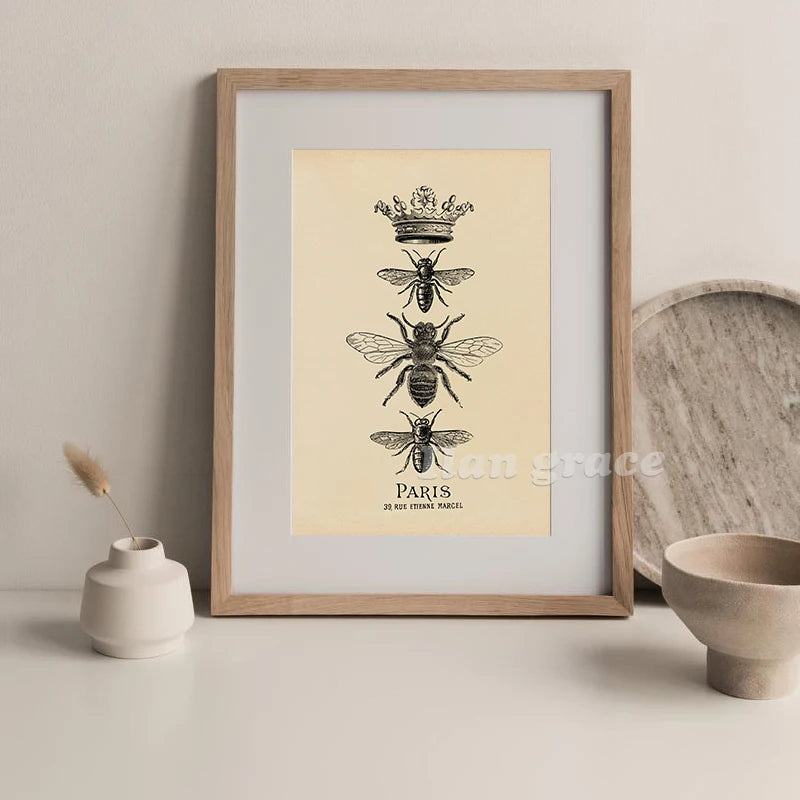 Vintage French Country Wall Art