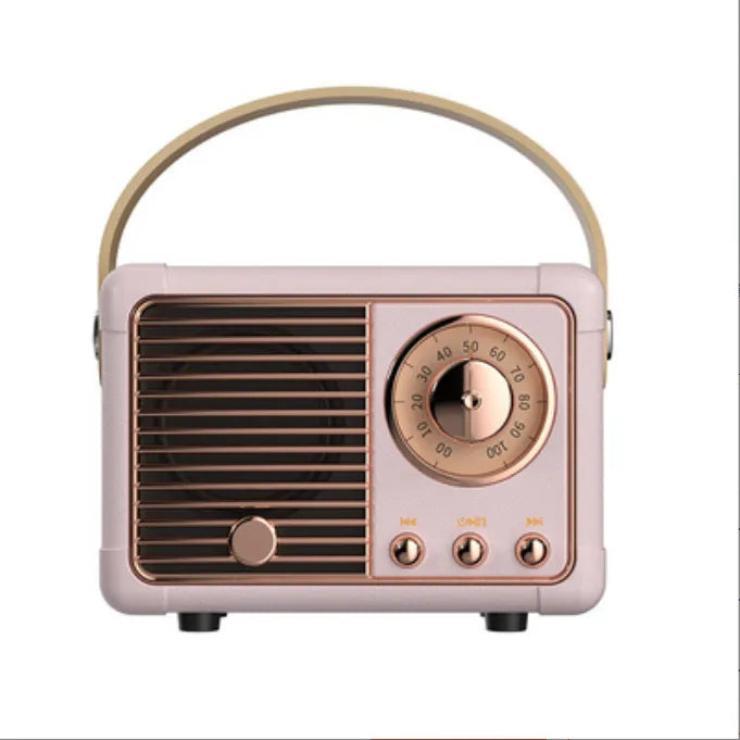 Retro Bluetooth Speaker - 5 Colors