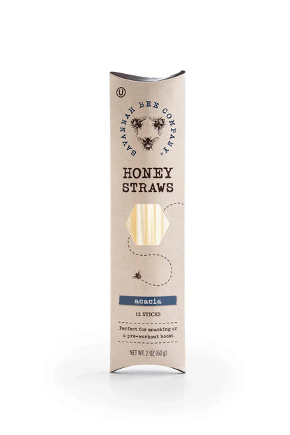 Acacia Honey Straws | 12-Pack