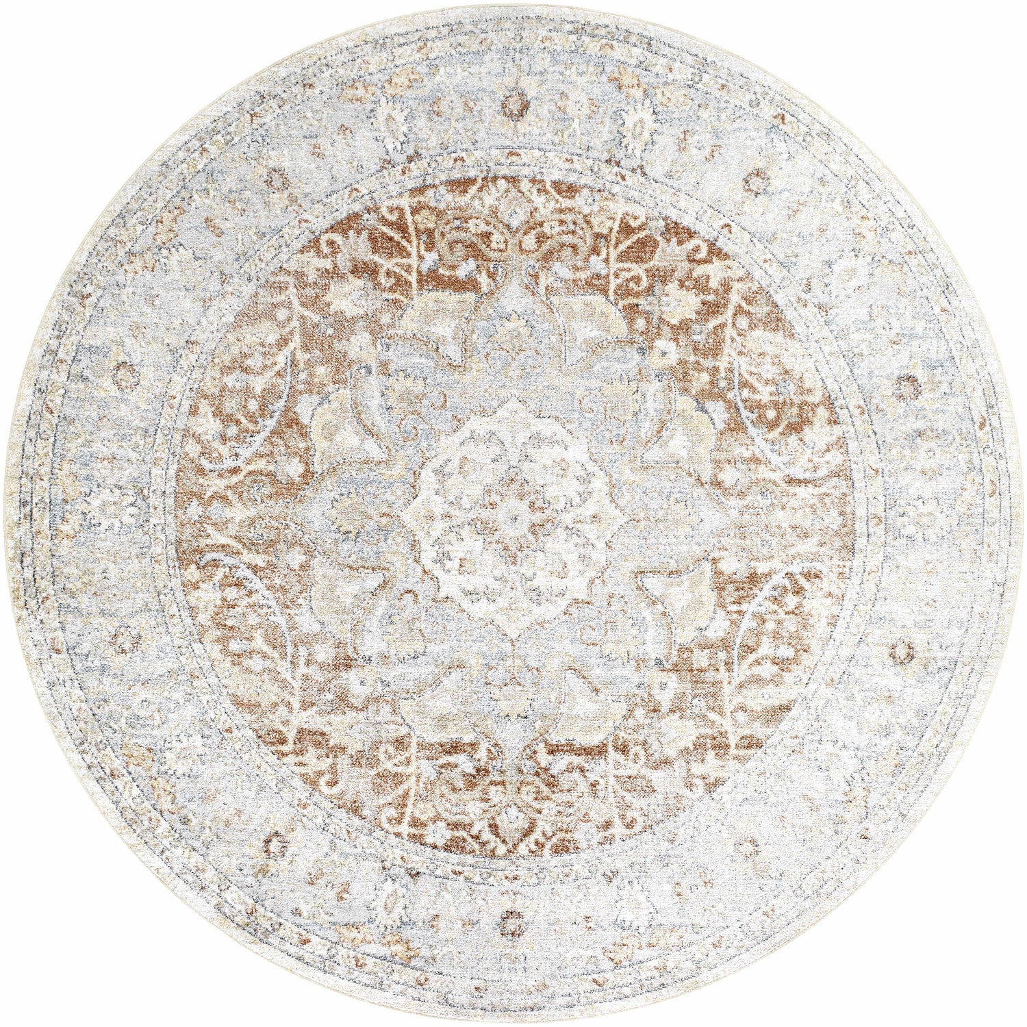 Emke Flat Pile Washable Rug
