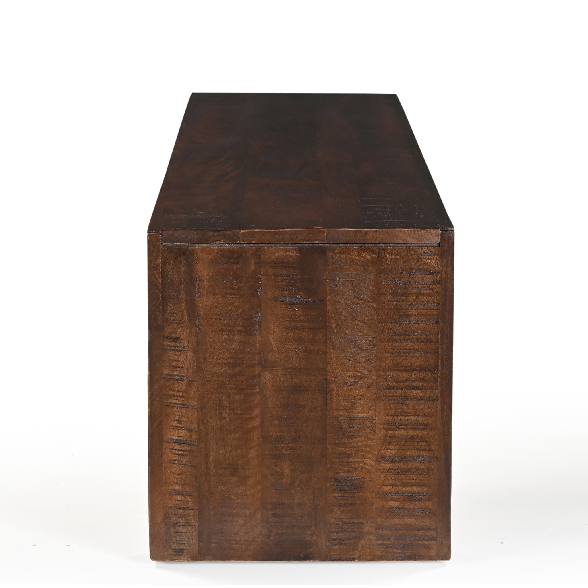 Timbergirl Dark Walnut Mango Wood Bench - 60"