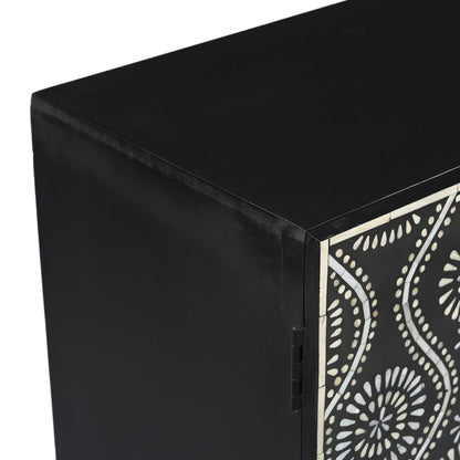 Sultan Bone Inlay Accent Cabinet