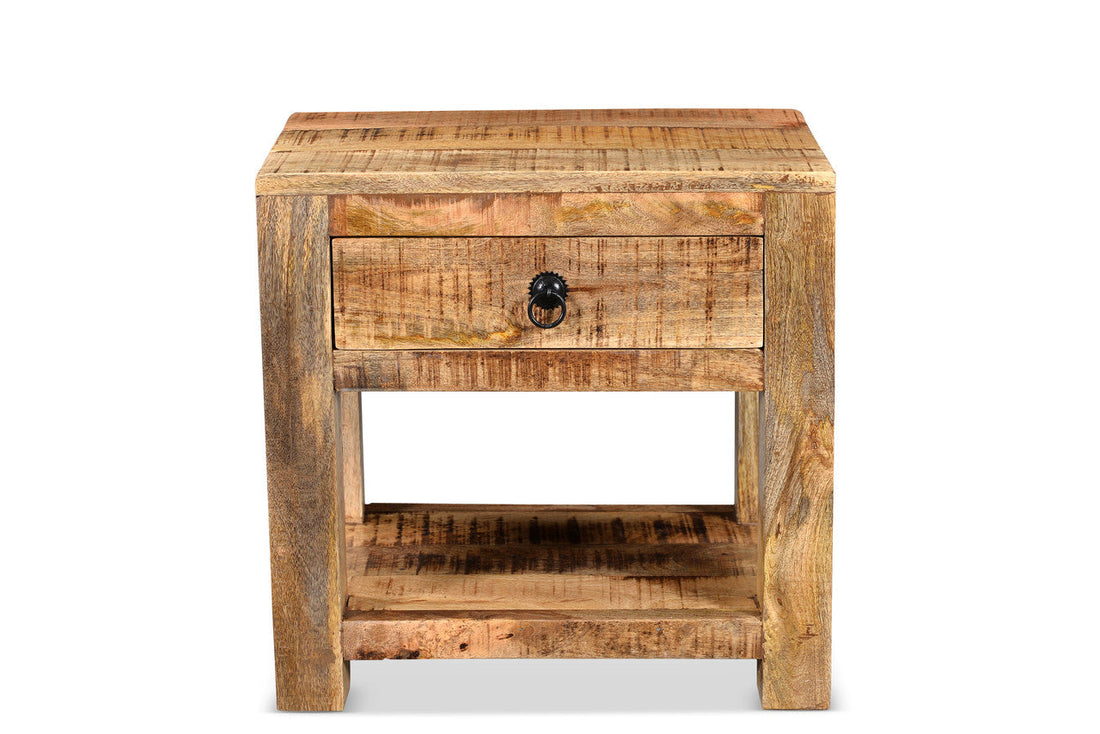 Timbergirl Surat Solid Wood Side Table