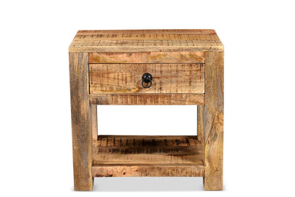 Timbergirl Surat Solid Wood Side Table