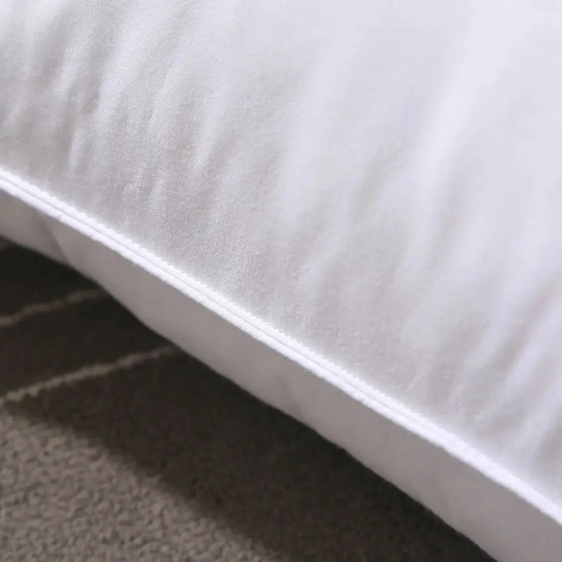 100% Cotton Goose Down Pillows - Multiple Sizes