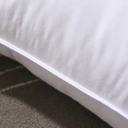 100% Cotton Goose Down Pillows - Multiple Sizes