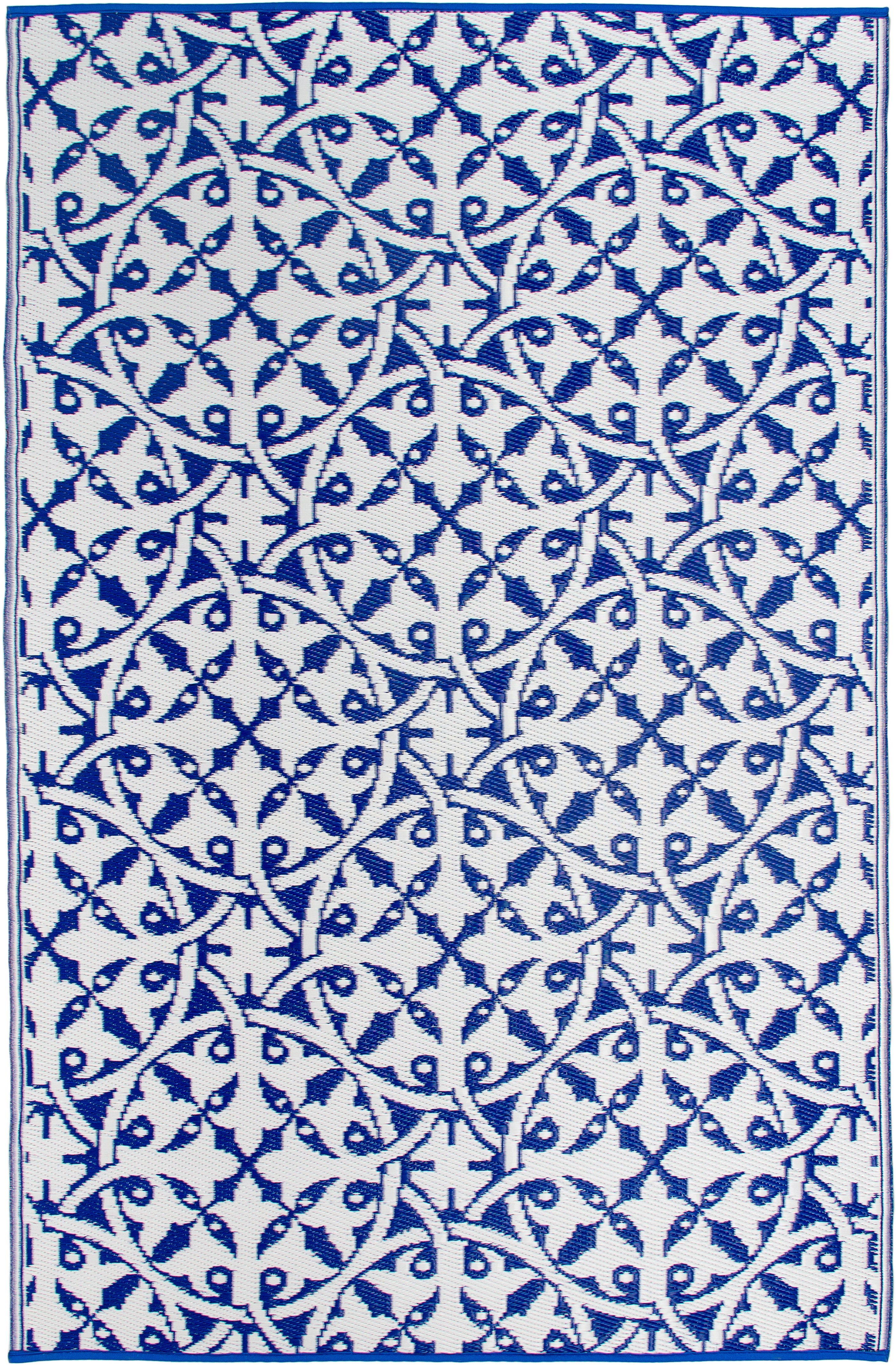 (SALE) San Juan - Dark Blue Reversible Outdoor Rug