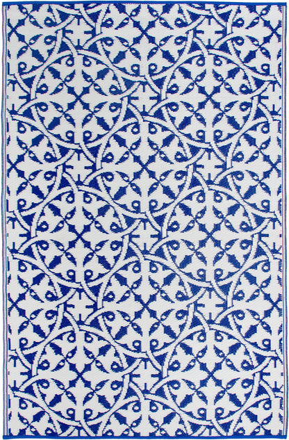 (SALE) San Juan - Dark Blue Reversible Outdoor Rug