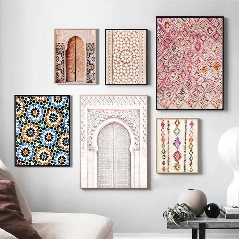 Mosaic Wall Art Canvas Prints