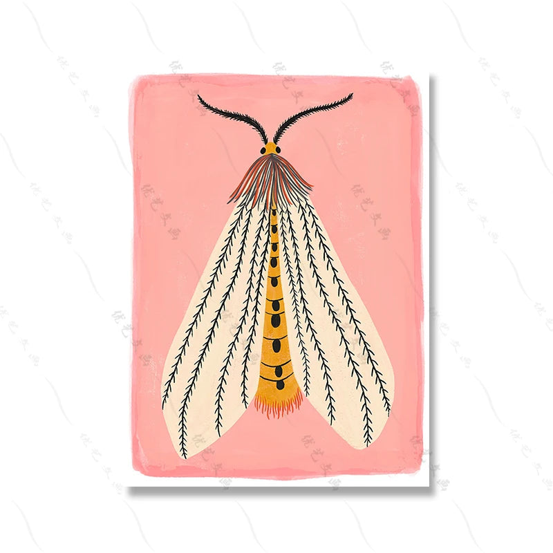 Colorful Butterfly Canvas Wall Decor