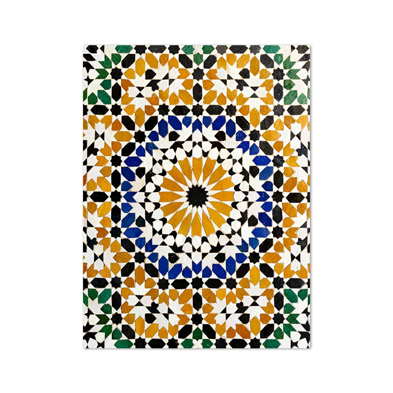 Mosaic Wall Art Canvas Prints