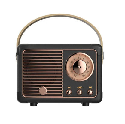 Retro Bluetooth Speaker - 5 Colors
