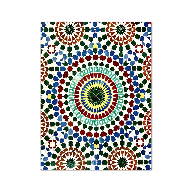 Mosaic Wall Art Canvas Prints