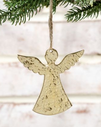 3" Gold Angel Ornament