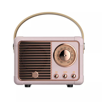 Retro Bluetooth Speaker - 5 Colors