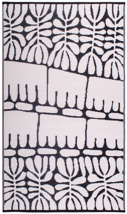 Serowe - Black &amp; White Reversible Outdoor Rug