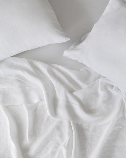 Stonewashed Linen Sheets Set