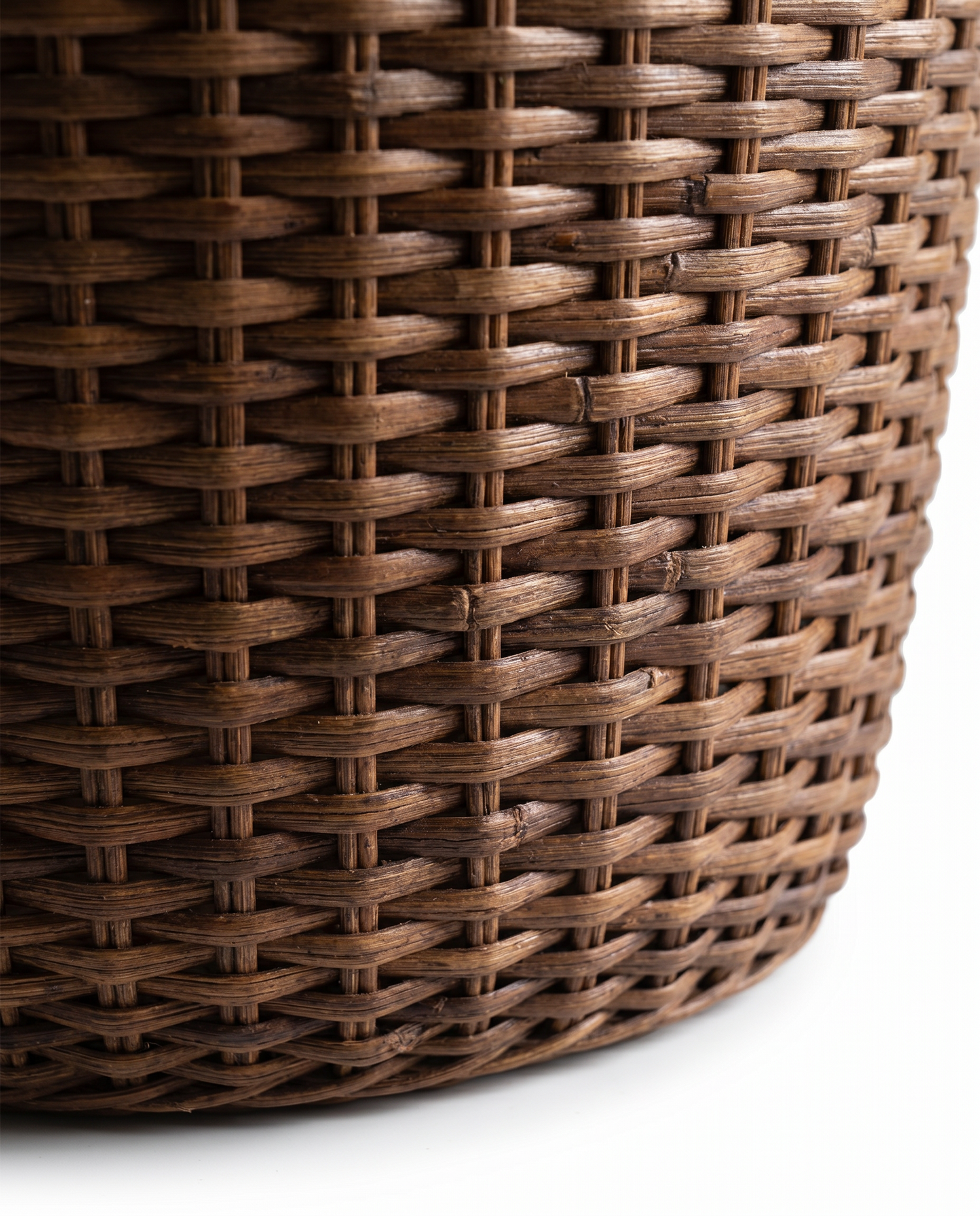 Handwoven Rattan Produce Basket