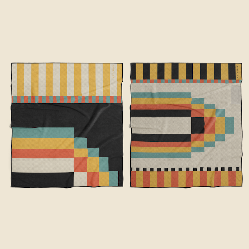 SIERRA MADRE - Reversible Beach Towel