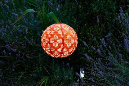 Soji Stella - Brights Geo Palm - 12" Solar Lantern