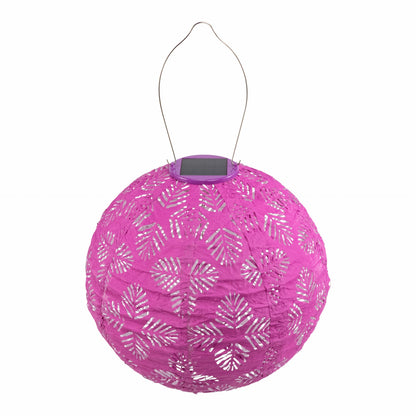 Soji Stella - Brights Geo Palm - 12" Solar Lantern