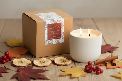 Spiced Cider Cement Candle