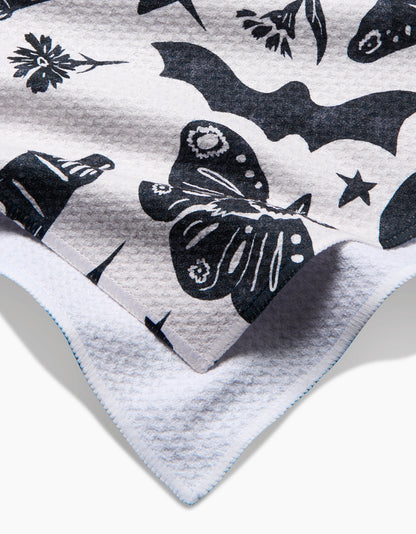 Moths, Bats, Oh My! Geometry Tea Towel