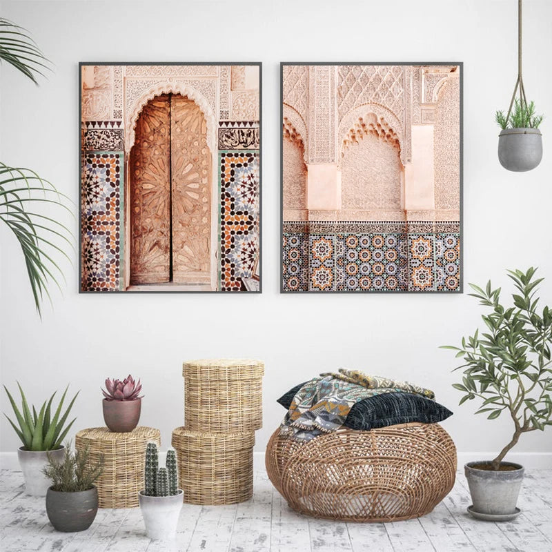 Moroccan Architecture Wall Art