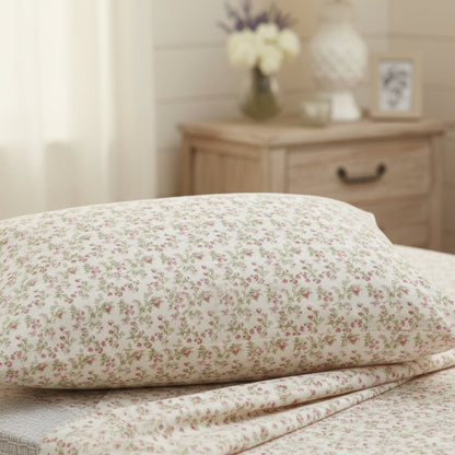 100% Cotton Coquette Sheet Set - Dainty Floral