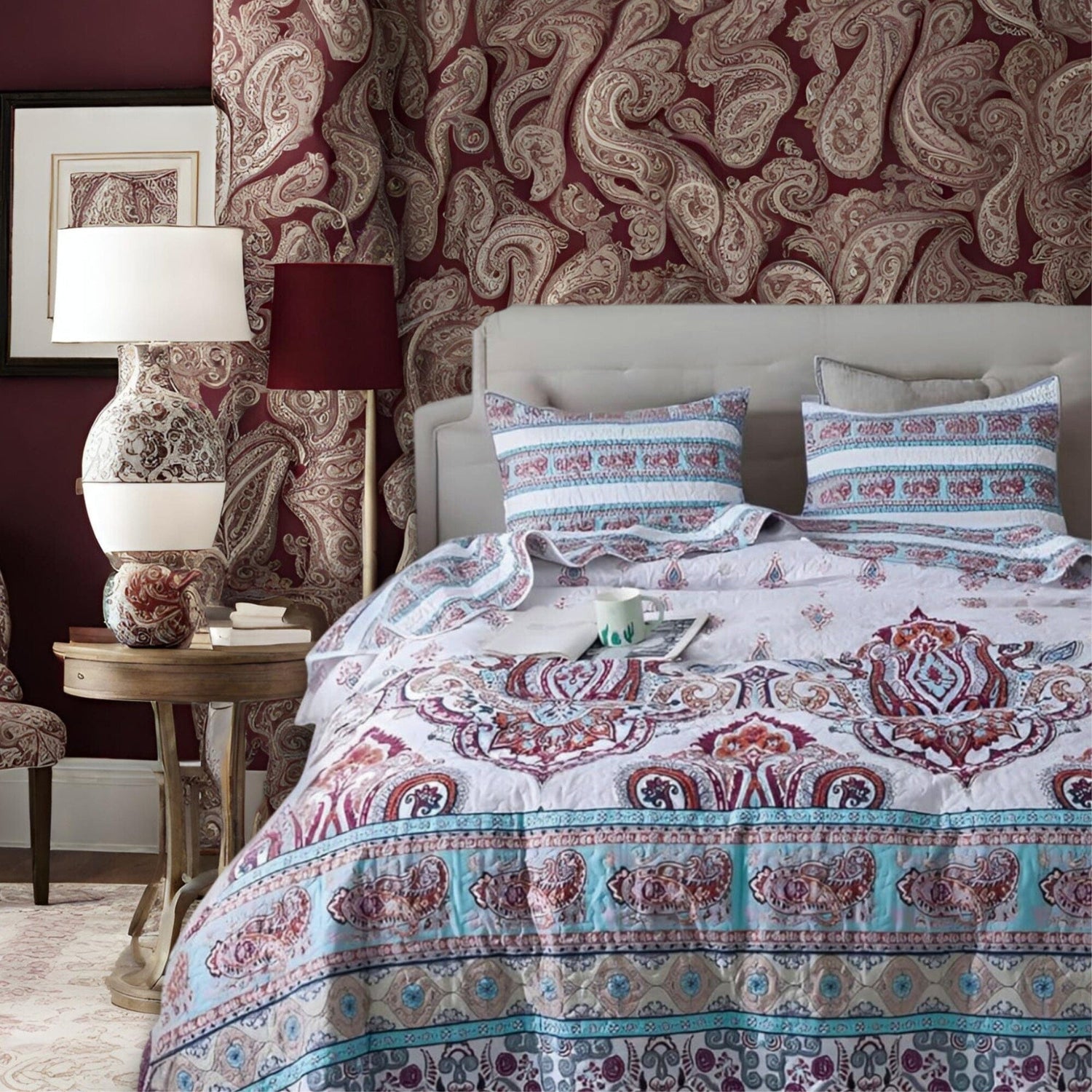 Boho Summer Quilted Bedding