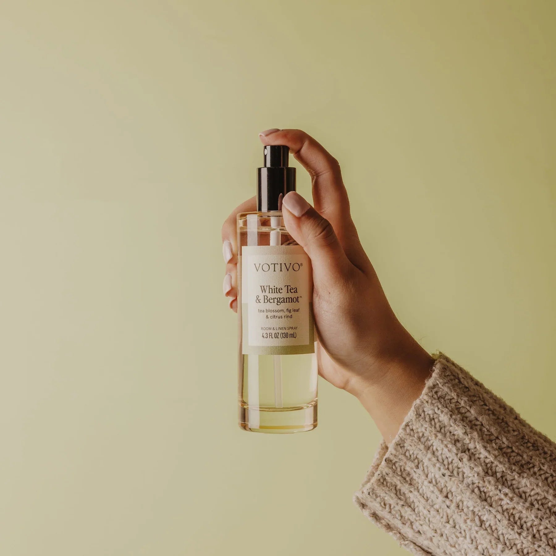 Votivo White Tea &amp; Bergamot Room &amp; Linen Spray