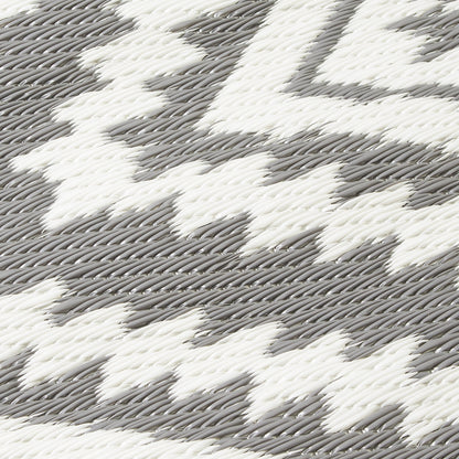 (SALE) Valencia - Gray Reversible Outdoor Rug