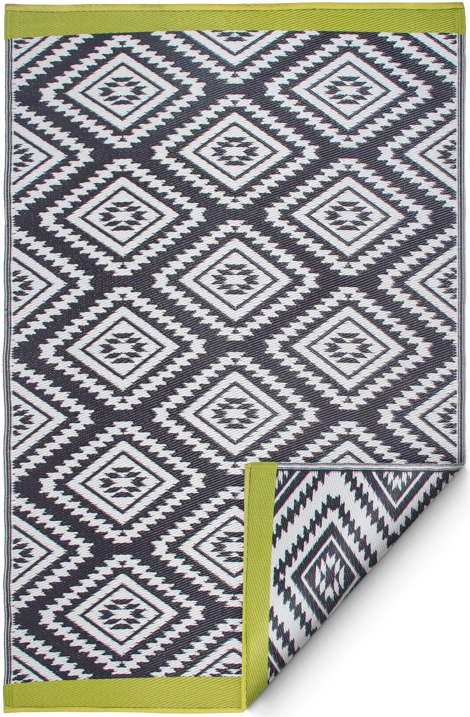 (SALE) Valencia - Gray Reversible Outdoor Rug