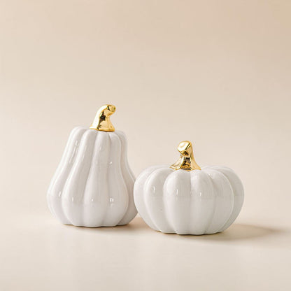 White Luxe Pumpkin