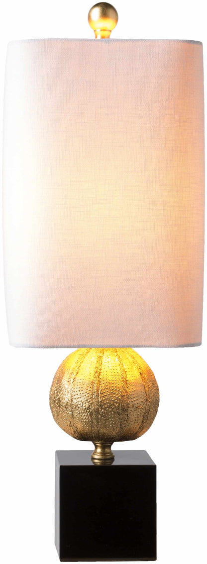 Watsonville Gold &amp; Blac Resin Table Lamp
