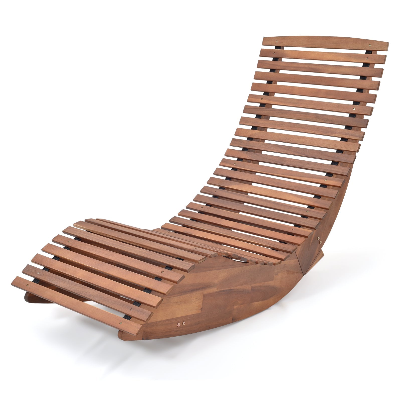 Outdoor Acacia Wood Rocking Chair