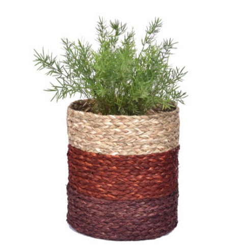 Sabai Plant Holder / Basket - Red
