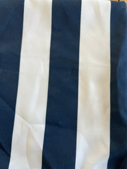 2 Pack Outdoor Throw Pillows - Navy Stripe
