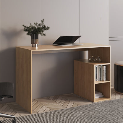 Solid Oak Office Desk - Natural