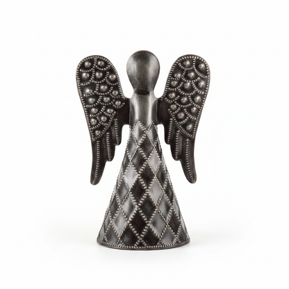 Hanadcrafted Metal Standing Angel - Medium