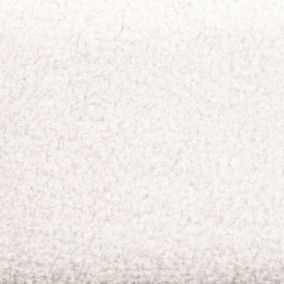 King Size Beige Boucle Upholstered Bed Frame
