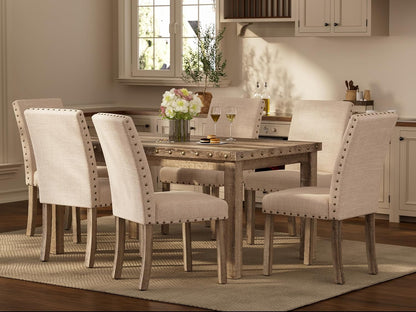 Rustic Dining Set For 6