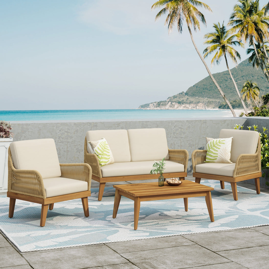 Annisa Outdoor Chat Set