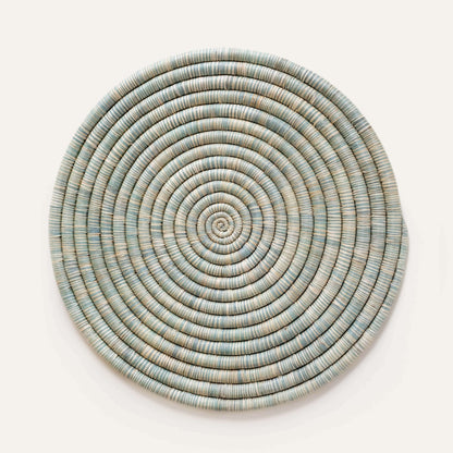 Mixed Raffia Platter