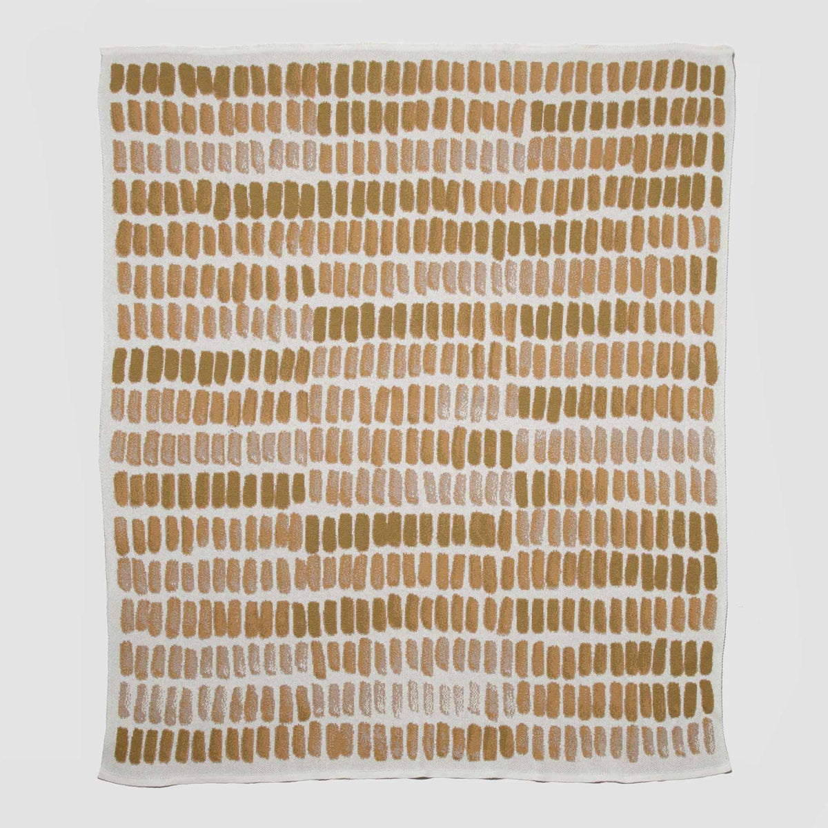 Watercolor by Kelly Harris Smith - Cotton Sustainable Knit Patterned Throw Blanket