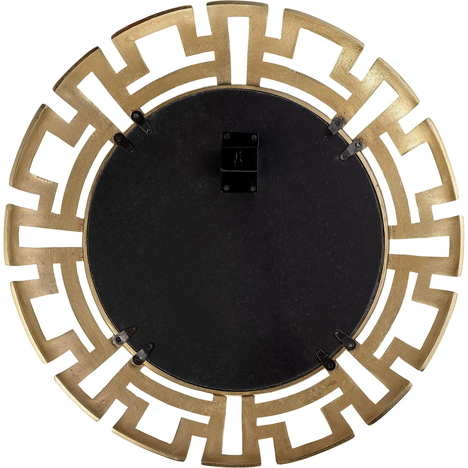 Gold Tribal Pattern Wall Mirror