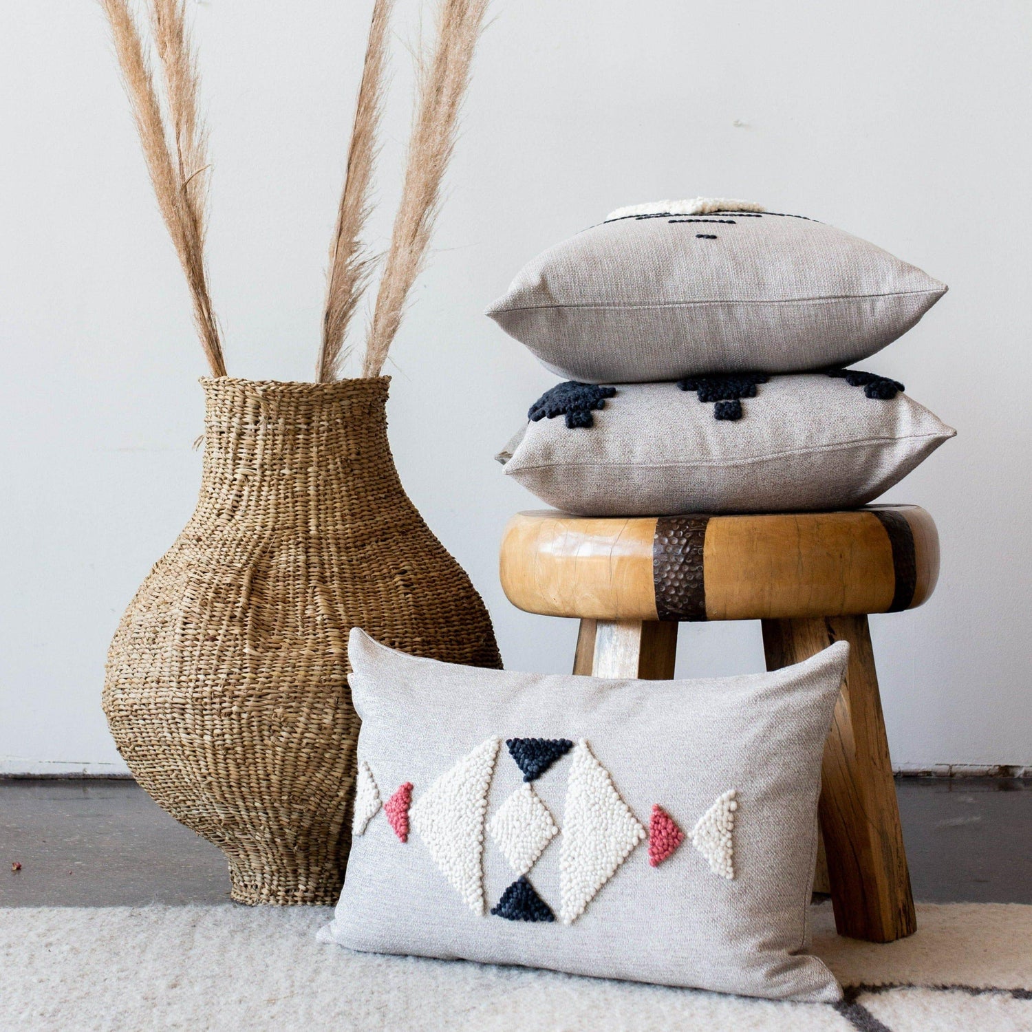 AfriScandi Horizon Throw Pillow